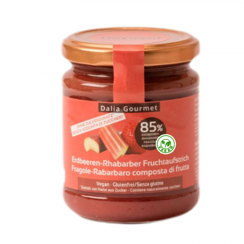 Dalia Gourmet Mermelada de Fresas-Ruibarbo 220gr